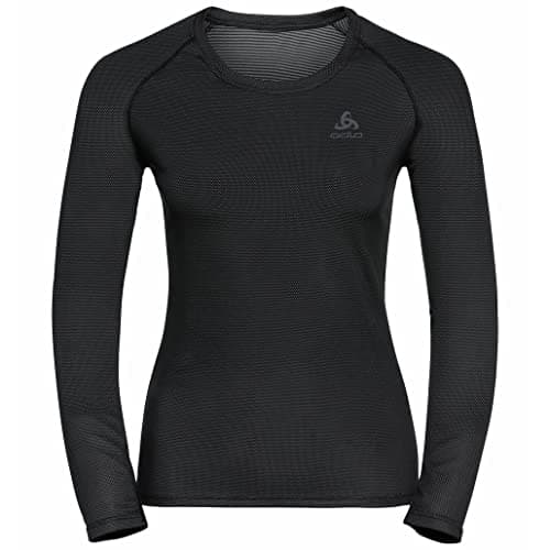 Image of Odlo Women's Short-Sleeved Active F-Dry Light I Functional Shirt I Functional Underwear Singlet I Sports Undershirt I Women Black