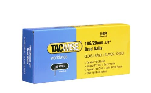 Image of Tacwise 0395 Galvanised Brad Nails Type 18G / 20 mm , Pack of 5,000