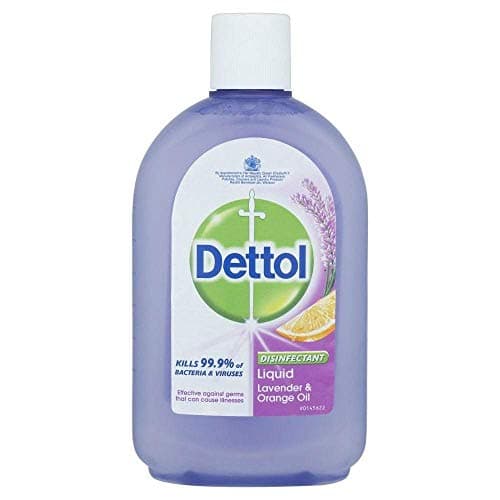 Image of Dettol Disinfectant Liquid Lavender & Orange Oil (500ml) - Pack of 2