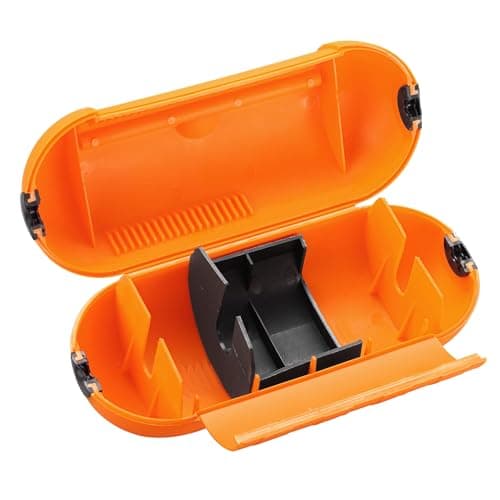 Image of Masterplug SPTO-MS Splash-Proof Outdoor and Indoor Plug and Socket Cover, 21 x 8.5 cm, Orange