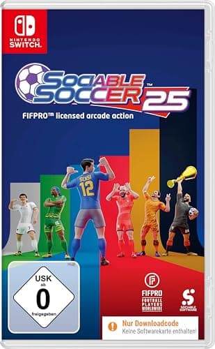 Image of Sociable Soccer 25 (Nintendo Switch - Code in Box)