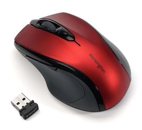 Image of Kensington Pro Fit Wireless Mid-Size Mouse - Red