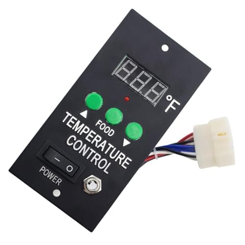Image of Shurhome 110V None-WiFi Grill Control Circuit Board Replacement Easy Install Grill Module P-1051 BBQ Controls Panel Precisions Temperature Board