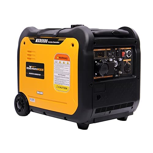 Image of maXpeedingrods 5500W Portable Inverter Generator Petrol Silent Pure Sine Wave Generator for Camping, RV Travel,Home,or Jobsites