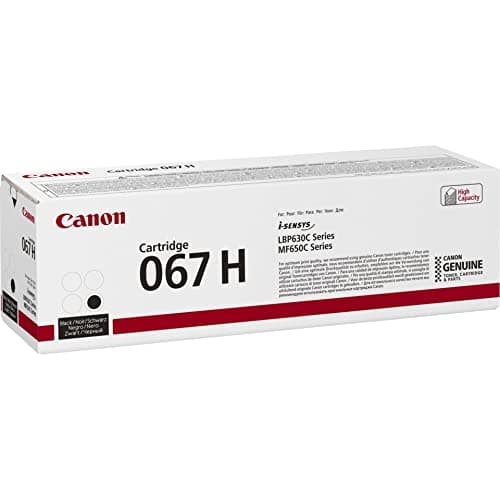 Image of Canon 067H Black Toner Cartridge