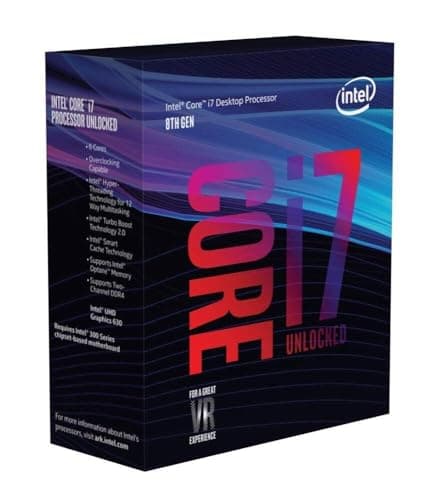 Image of Intel Core i7-8700K 8th Gen Intel Core i7 Processor, 3.7GHz, 12MB Smart Cache, PC, 14nm, 8GT/s (Renewed)