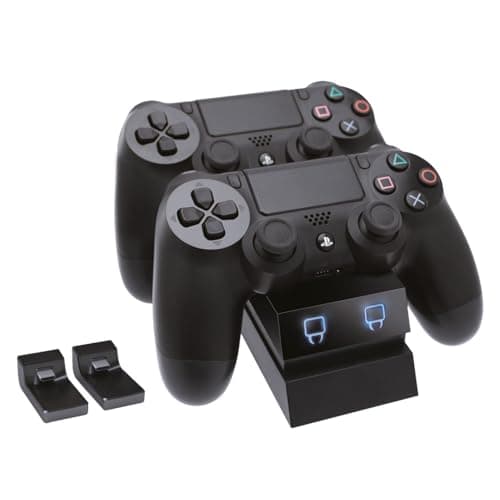 Image of Venom PlayStation 4 Twin Charge Docking Station - Black (PS4) VS2732