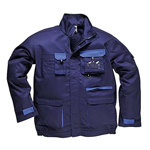 Image of Portwest Texo Contrast Jacket, Size: XL, Colour: Navy, TX10NARXL