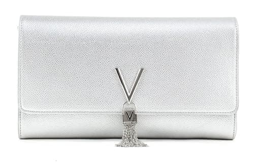 Image of Valentino by Mario Valentino Women's Divina Cross-Body Bag Silver (Argento)