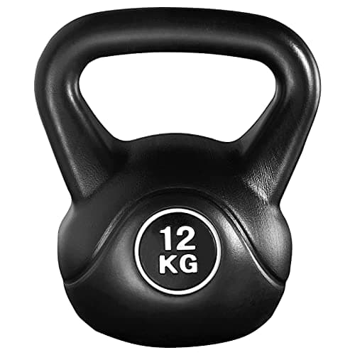 Image of Yaheetech Kettlebell Set HDPE Coated Concrete Kettle Bell Weights Set for Strength Training - Heavy Weight KettleBell for Home Gym Fitness Weight Lifting Bodybuilding, 12kg