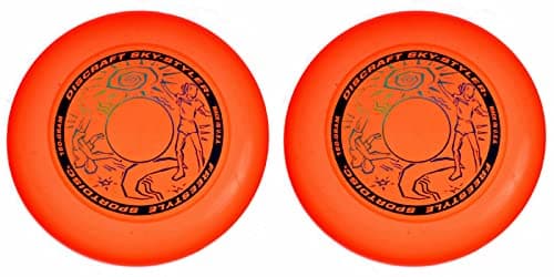 Image of Discraft Freestyle Sky-Styler Frisbee 160 Gram Sport Disc-Orange (2-Pack)