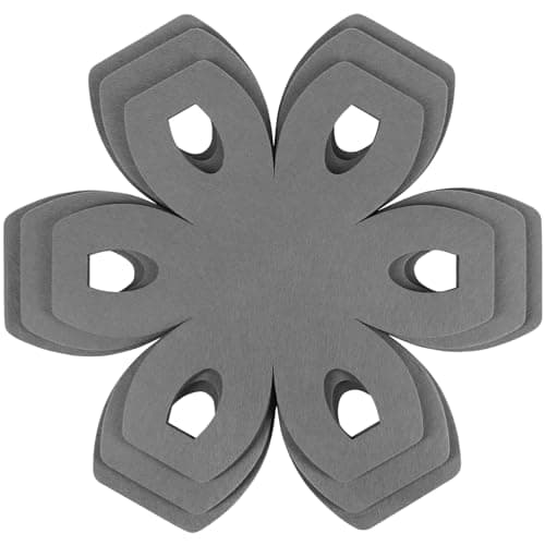 Image of BYKITCHEN Pan Protectors, Larger Gray Pot Pan Separators for Stacking, 12 Pcs and 3 Different Sizes,Saucepan Protectors for Stacking Cookware in Kitchen Cupboard