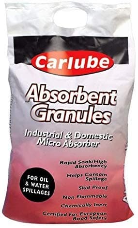 Image of Carlube 2x Tetrosyl Oil/Liquid Absorbent Spill Granules 20L Bag x2 Dry Clean Oil Paint Thinners Primer Liquids Spillage Absorbent Crystal Granules x 2 BAGS