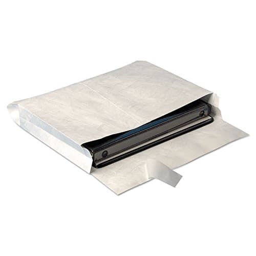 Image of QualityPark Tyvek Open Side Envelope, 10 x 13 x 2 Inches, Pack of 25 (R4611)
