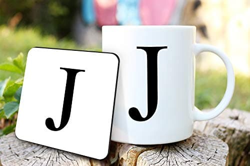 Image of Alphabet Letter Mug Cup Initial A Coffee/Tea Gift Endless Prints LTD (J)