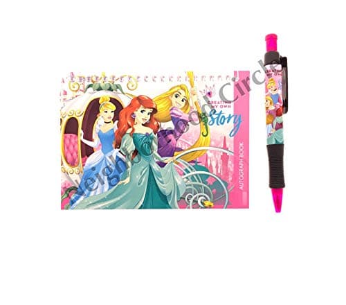 Image of Disney Princess Authentic Licensed Spiral Notebook with Retractable Pen (Creating My Own Story)
