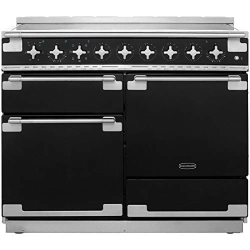 Image of Rangemaster Elise ELS110EIGB 110cm Electric Range Cooker with Induction Hob - Black - A/A Rated
