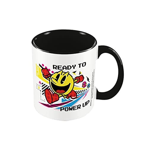Image of Pac-Man (Power Up) Black Coloured Inner Mug