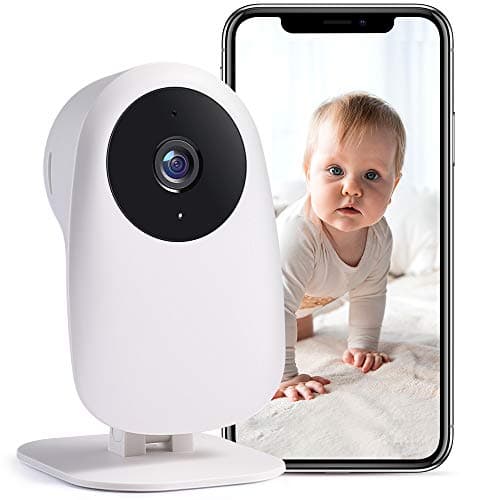 Image of Nooie Baby Monitor WiFi, 2K Baby Monitor with Camera and Night Vision Video Baby monitor, Baby Camera with Motion/Sound Detection, Remote APP Control, Two Way Audio, Work with Alexa, Cloud/SD Storage