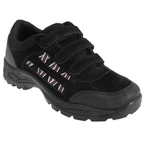 Image of DEK ASCEND Triple touch fastening Trek & trail Shoe, Black, 7 UK