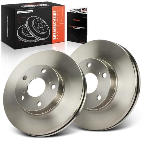 Image of Frankberg Brake Disc Set incl. 2x Discs Front Vented Ø277mm Compatible with A.u.r.i.s Estate E18 A.u.r.i.s E18 Replace# 4351202330