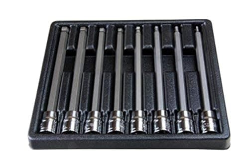Image of US PRO 8PC 3/8" Dr Long Hex Bits Socket Set 160mm B1495