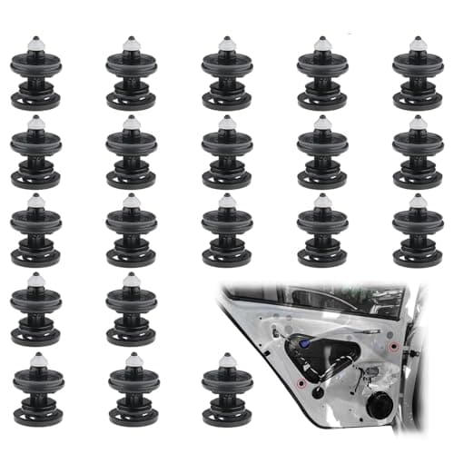 Image of 20 Pcs Car Interior Door Card Trim Clips Set, Door Panel Card Trim Clips, Door Panel Mounting Clips for Golf 5, 6, 7, A4, A5, A6, Ideal for Car Door Repair