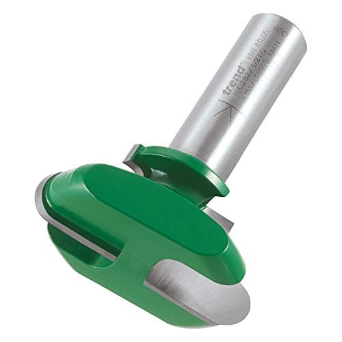 Image of Trend CraftPro Drawer Pull Router Cutter, 1/2 Inch Shank, 45mm Cut Diameter & 5mm Cut Radius, Tungsten Carbide Tipped, C282X1/2TC