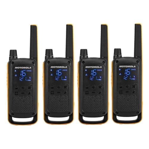 Image of Motorola TALKABOUT T82 Extreme Quad Set Portable Radio with 4 Pieces