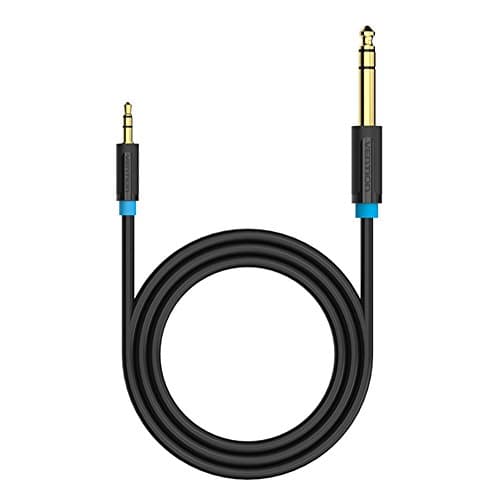 Image of VENTION 6.35mm to 3.5mm Stereo Jack Cable, 6.35mm 1/4 inch to 3.5mm 1/8 inch TRS Stereo Audio Cable for iPod Laptop Home Theater Devices and Amplifiers (10ft/3m)