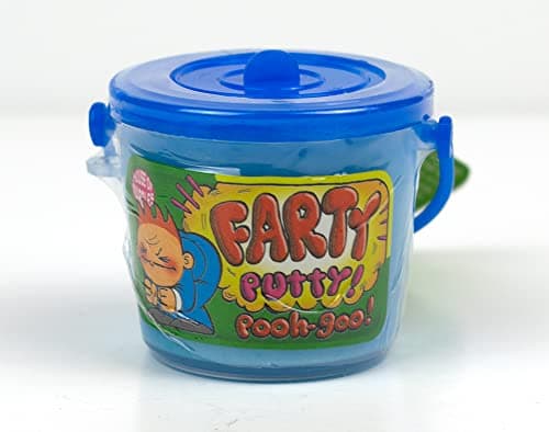 Image of Blue Farty Putty Poo Goo Tub | Cracker Filler | Mini Gift