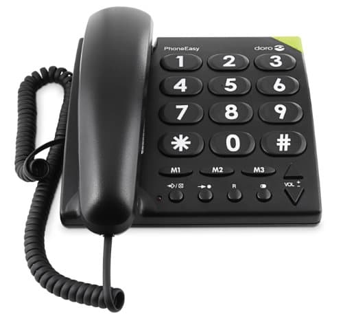 Image of Doro PhoneEasy 311c (black)