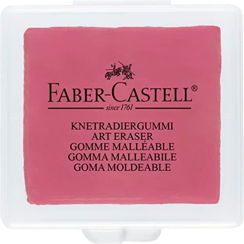Image of Faber-Castell 127321 eraser - erasers - random color - Pack of 3
