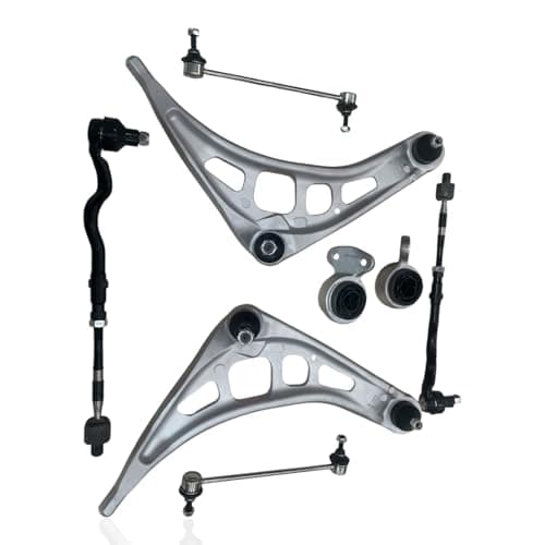 Image of Front Lower Wishbone Control Arms Full Kit Compatible With BMW 3 Series E46 Coupe,1997-2007,8pcs kit