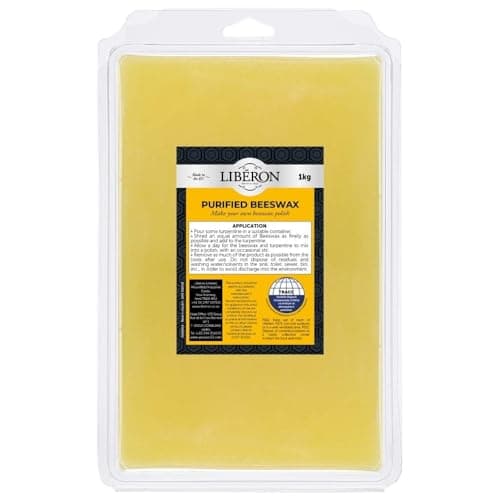 Image of Liberon BPUR1KG 1Kg Purified Beeswax