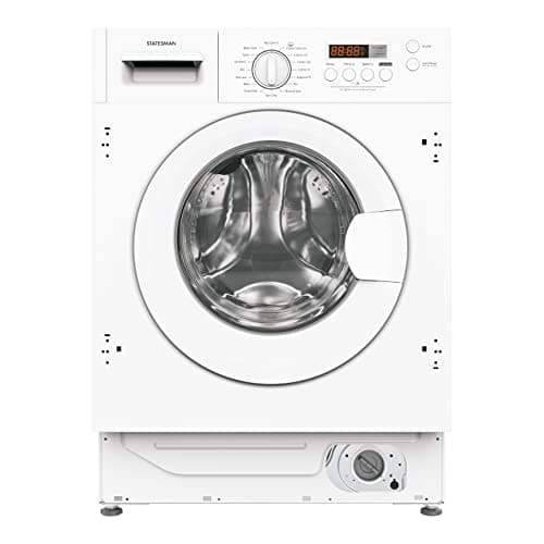 Image of Statesman BIW10814 Integrated Washing Machine 1400rpm, 8kg Load Capacity, Front Load, 24 Hour Delay Timer