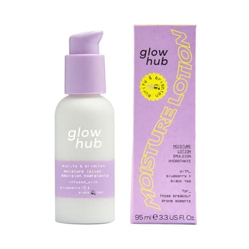 Image of Glow Hub Purify & Brighten Moisture Lotion with Squalane for Blemish Prone Skin 95ml