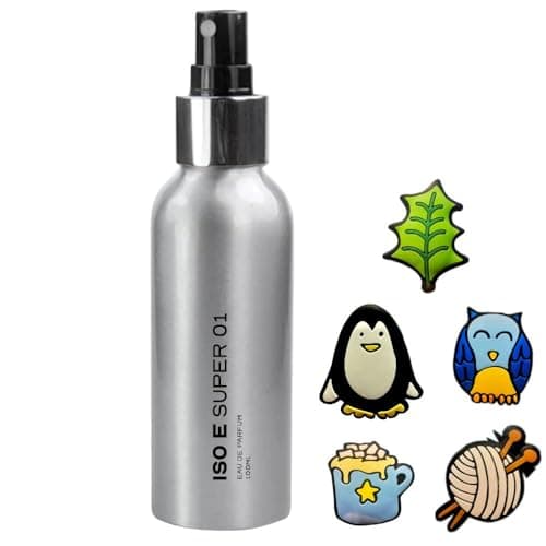 Image of ISO E Super Molecule 01 Eau de Parfum 100ml with Car Random Air Freshener– Long-Lasting Perfume Fragrance for Men & Women | Niche Scent Spray | Aftershave Style Cologne Mens EDP
