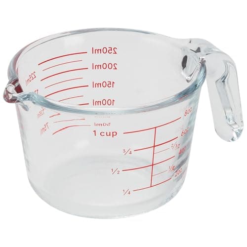 Image of Judge Kitchen Measuring Jug - 250ml, Borosilicate Glass, Heat-Resistant & Dishwasher Safe