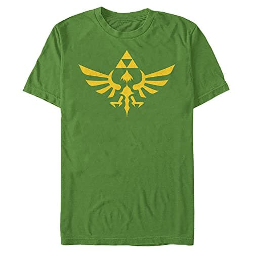 Image of Nintendo Men's Legend of Zelda Triumphant Triforce T-Shirt, Kelly, XL