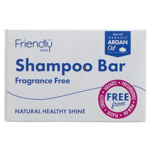 Image of Friendly Soap Shampoo Bar - Fragrance Free 95g