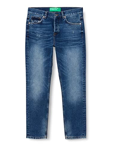 Image of United Colors of Benetton Men's Trousers 49W2UE00B, Denim 901 Blue, 29