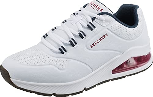 Image of Skechers Mens Uno 2 Air Around You Sneaker, White Synthetic Trim, 8.5 UK