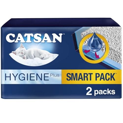 Image of Catsan Hygiene Smart Pack Inlays Cat Litter Dust Free Litter Tray Liners Pack of 6