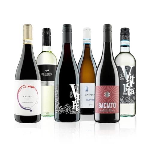 Image of Virgin Wines - Italian Customer Favourites Mixed Wine Case - 6 Bottles (75cl) - Sangiovese, Primitivo, Pinot Grigio & More