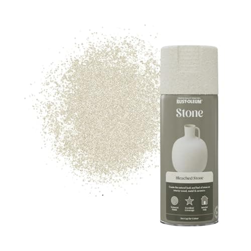 Image of Rust-Oleum 400ml Stone Spray Paint Aerosol - Bleached Stone