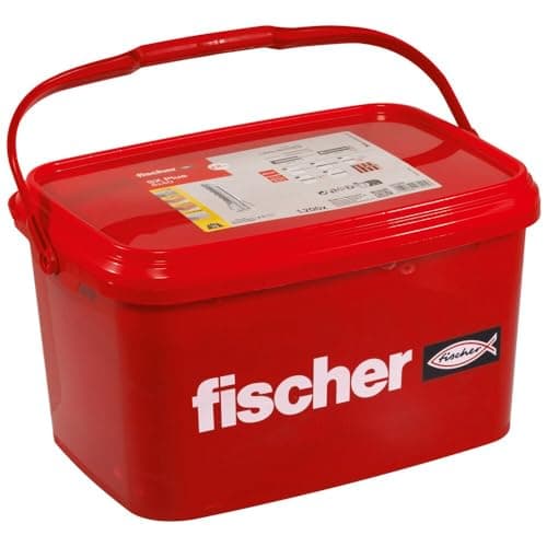 Image of fischer 567899 SX Plus Expansion Wall Plug, 8mm x 40mm, Tub of 1,200 Plugs