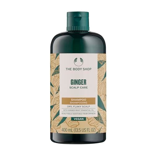 Image of The Body Shop Ginger Anti Dandruff Shampoo, Green, Honey, 400 ml