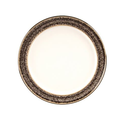 Image of Denby Praline Wide Rimmed Dessert/Salad Plate, 24.5cm