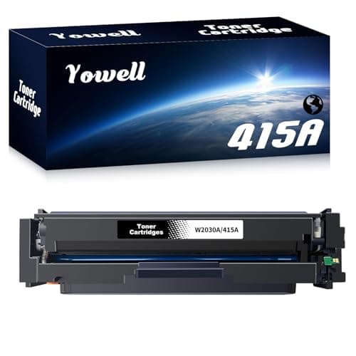 Image of Yowell 415A Black Toner Cartridge with Chip Compatible with HP 415A W2030A Toner Cartridge W2030A for HP Color LaserJet Pro MFP M479fdw M479fnw M479dw M479fdn M454dw M454dn